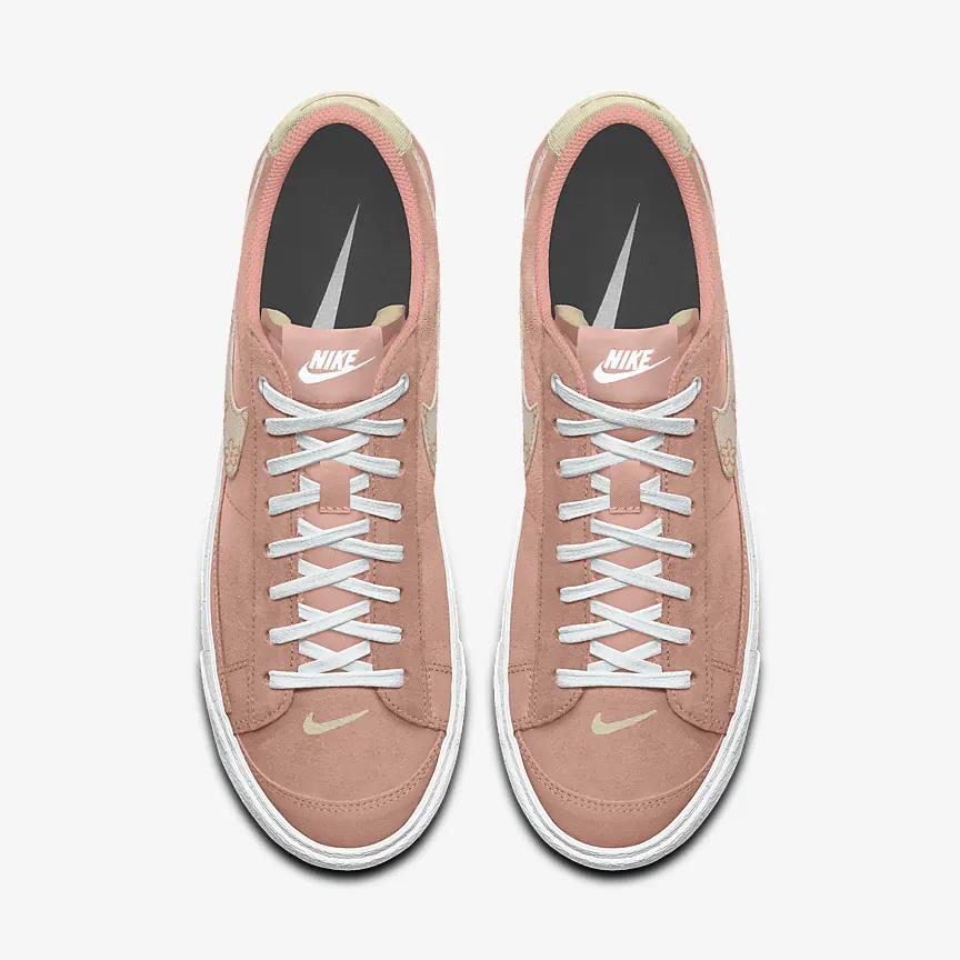 Giày Nike Blazer Low '77 By You Nam Hồng